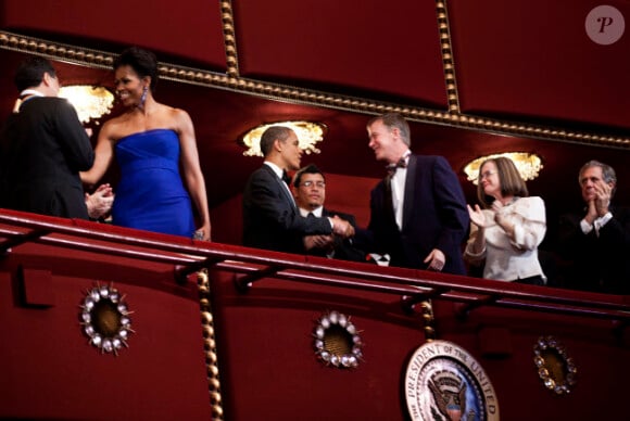 La remise des honneurs du Kennedy Center à Washington le 3 décembre 2011