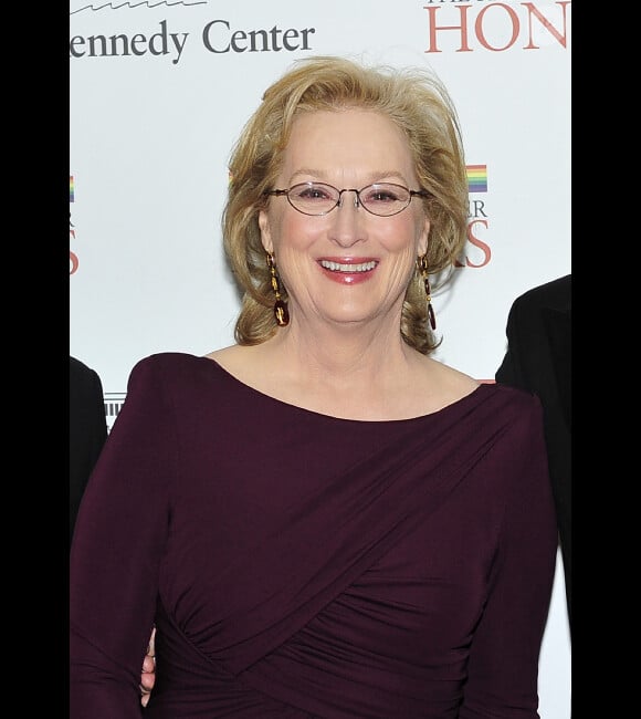 Meryl Streep lors du gala de la remise des honneurs du Kennedy Center à Washington le 3 décembre 2011