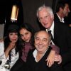 Yamina Benguigui, Saida Jawad, Marcel Amont et Gérard Jugnot lors de la remise du prix Panache 2011 décerné par l'association "Gascons Toujours!" chez Castel le 6 décembre 2011 à Paris