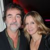 Olivier Marchal et sa femme Catherine le 6 décembre 2011 pour les 10 ans de La Cantine du Faubourg à Paris
