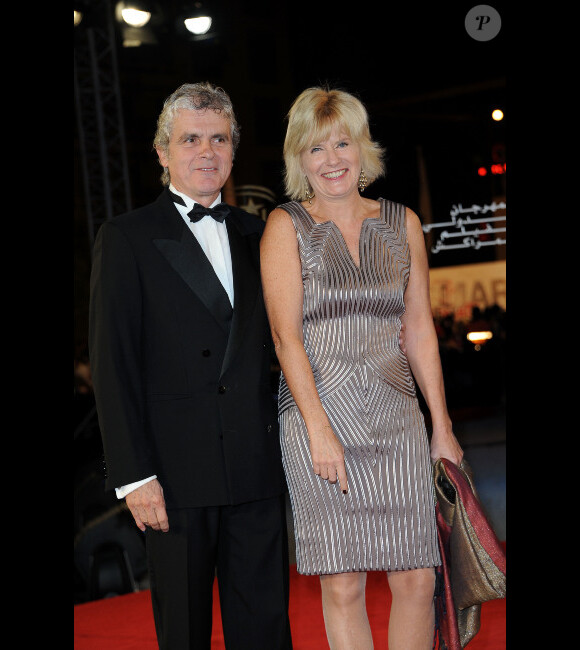 Claude Serillon et Catherine Ceylac lors du festival international du film de Marrakech le 10 décembre 2011