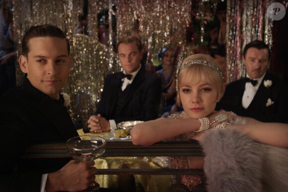Leonardo DiCaprio, Tobey Maguire et Carey Mulligan dans Gatsby le Magnifique, de Baz Luhrmann.