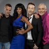 Le jury d'Encore une chance sur NRJ 12 : Mia Frye, Richard Cross, Stéphane Joffre-Roméas et Morgan Serrano
