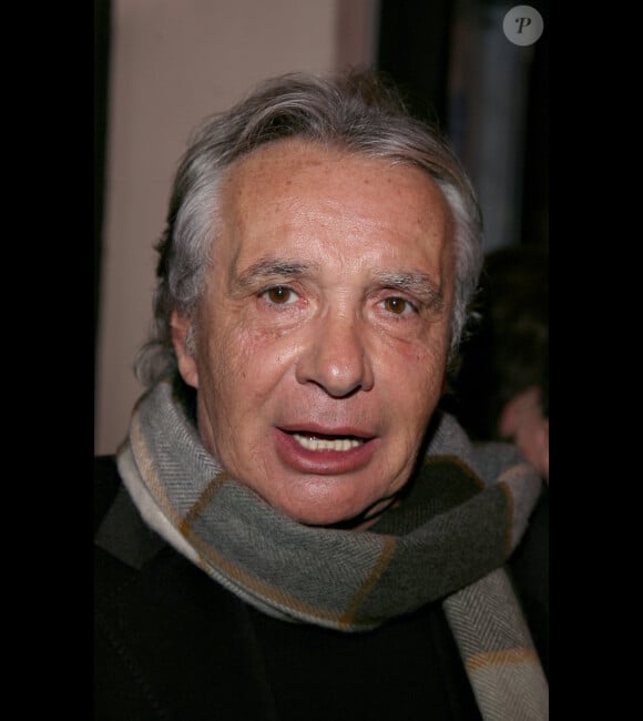 Michel Sardou le 29 janvier 2007 à Paris