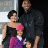 Kobe Bryant, sa femme Vanessa et ses deux filles Natalia et Gianna le 19 février 2011 à Hollywood