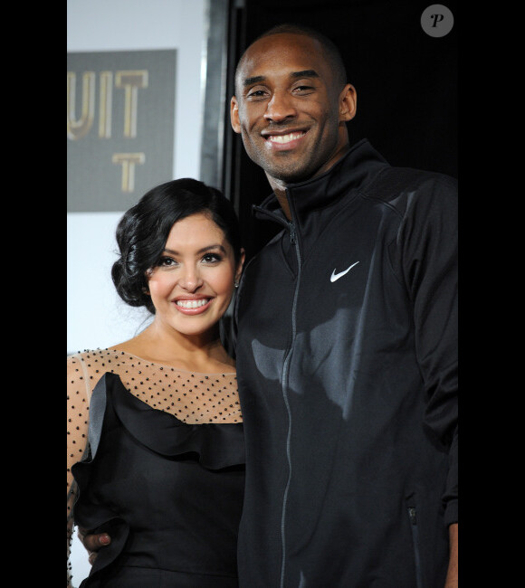 Kobe Bryant et sa femme Vanessa le 19 février 2011 à Hollywood