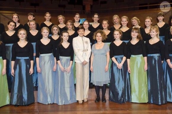 La comtesse Alexandra de Fredriksborg assistait le 18 décembre 2011 au concert de Noël de la Danish Radio Girl's Choir, à Copenhague.