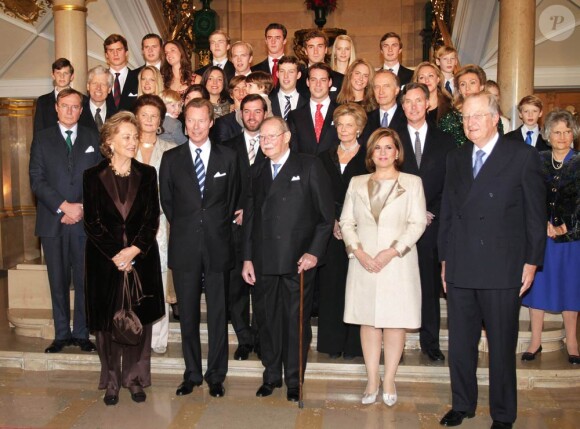Les 90 ans du grand-duc Jean de Luxembourg le 5 janvier 2011.
