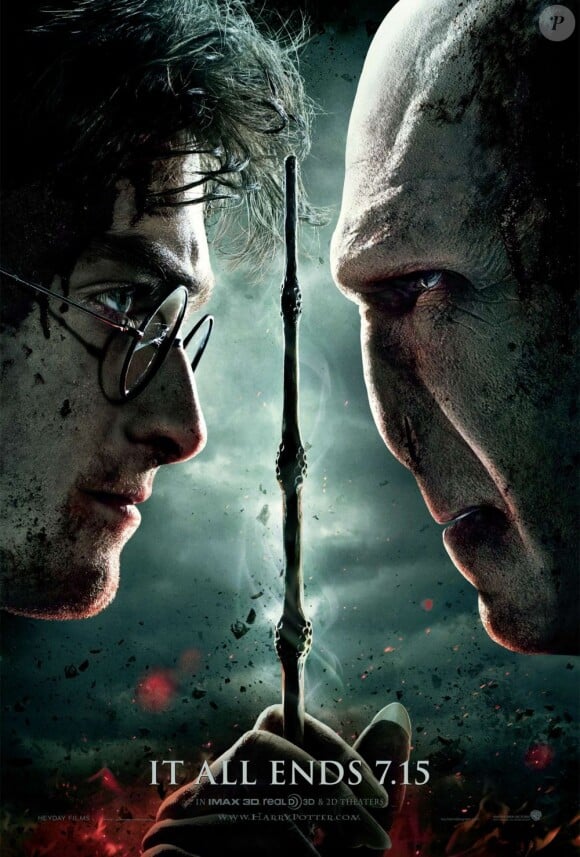 L'affiche de Harry Potter : Les Reliques de la Mort 2ème partie.