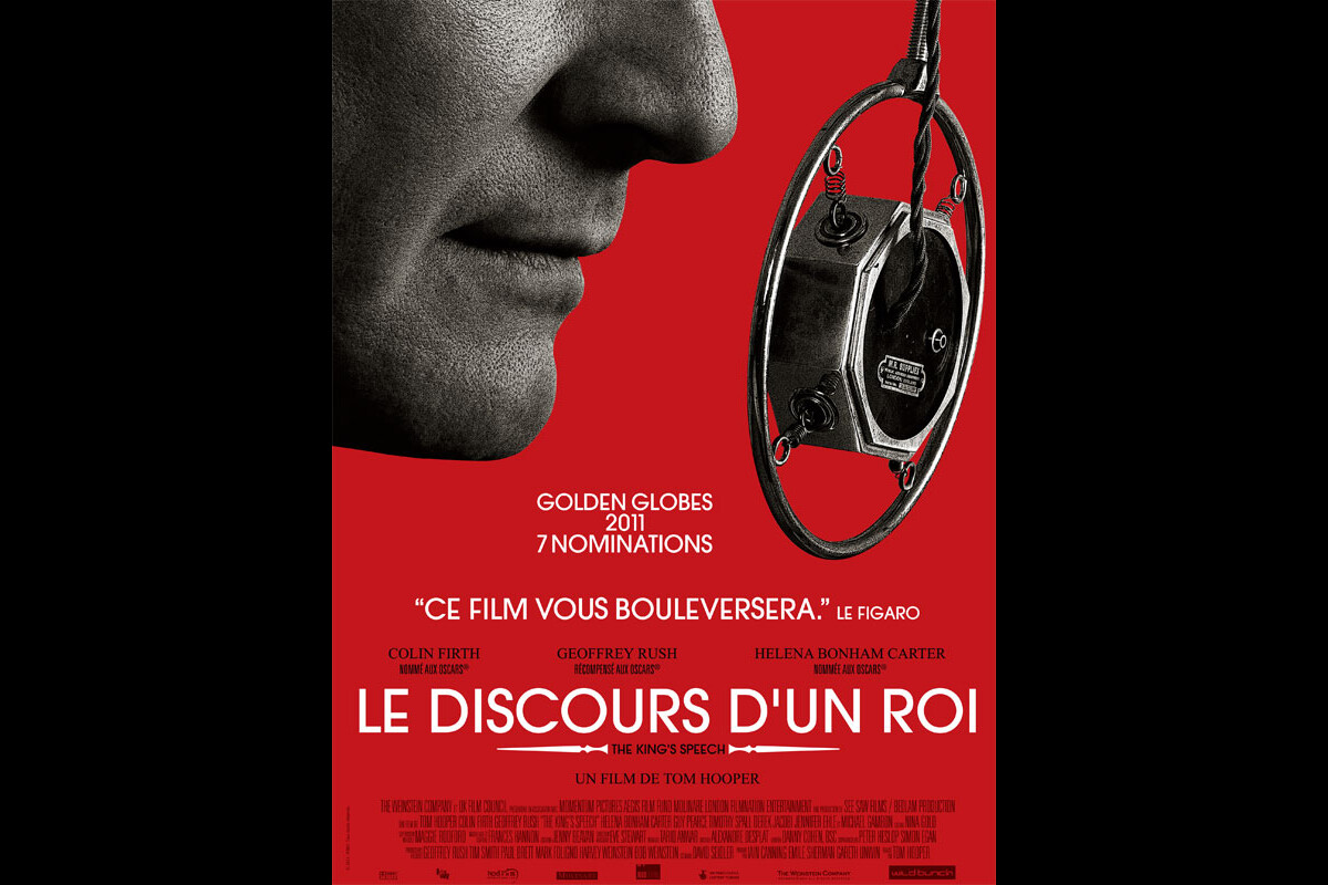 Photo : L'affiche du Discours d'un roi. - Purepeople