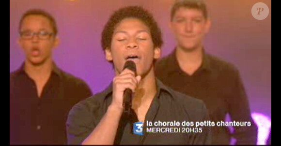 La chorale des Petits chanteurs, mercredi 28 décembre 2011, sur France 3