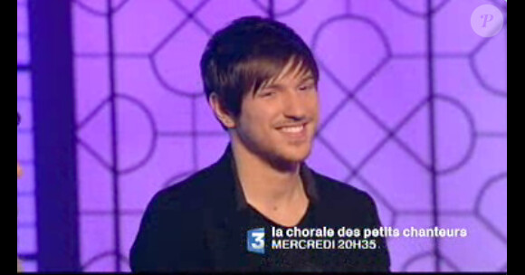 Quentin Mosimann dans La chorale des Petits chanteurs, mercredi 28 décembre 2011, sur France 3