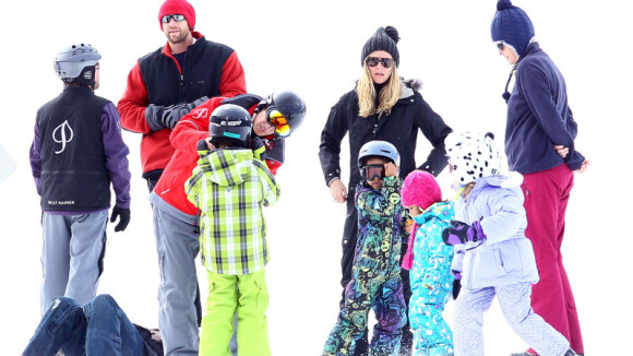 Heidi Klum et Seal : Moment de tendresse à Aspen avec leur adorable Lou