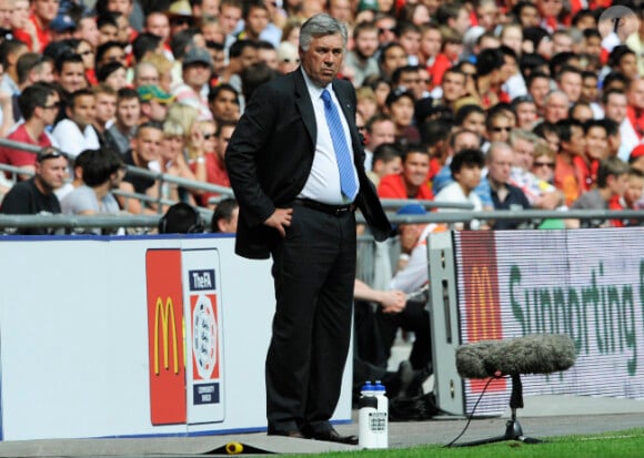 Carlo Ancelotti en août 2009 à Manchester