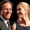 Julio Iglesias et Miranda à Marbella, le 25 mai 2008.