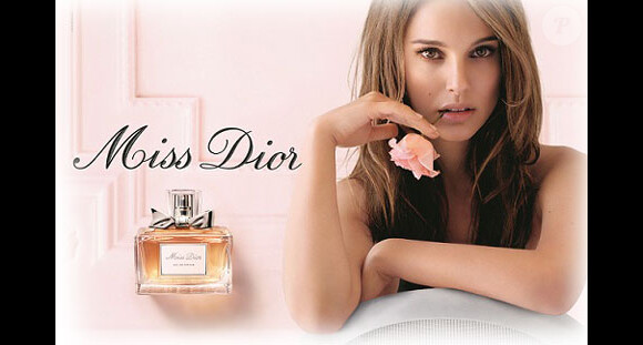 Natalie Portman pour la campagne Miss Dior, eau fraîche