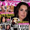 Le magazine Closer en kiosques le samedi 31 décembre 2011.