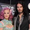 Katy Perry et Russell Brand à Los Angeles, le 28 août 2011.