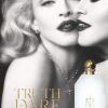 Madonna, glamour et sensuelle pour la publicité de son parfum Truth Or Dare.