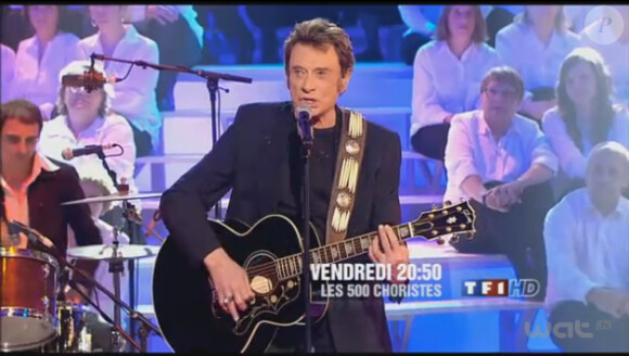 Johnny Hallyday dans les 500 choristes, vendredi 6 janvier sur TF1
