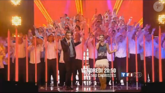 Jenifer et Christophe Willem dans les 500 choristes, vendredi 6 janvier sur TF1