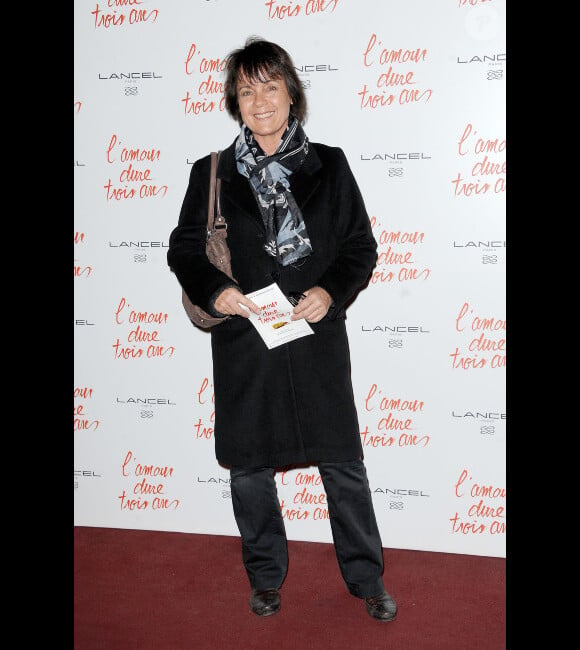 Fabienne Egal lors de l'avant-première de L'amour dure trois ans à Paris le 7 janvier 2012