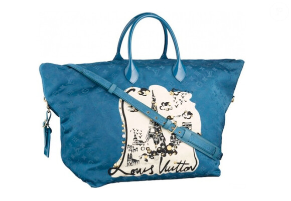 Sofia Coppola a réalisé un sac keepall pour Louis Vuitton et sa collection Croisière 2012.