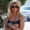 Goldie Hawn se promène dans Los Angeles le 8 janvier 2012