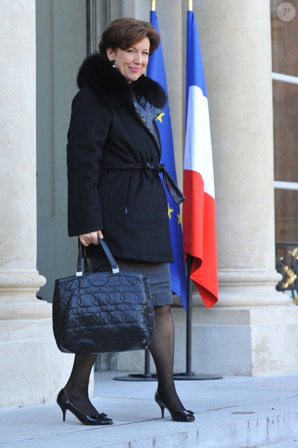 Roselyne Bachelot à Paris, le 4 janvier 2011.