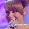 Chimène Badi lors de l'émission la Fête de la chanson française, vendredi 13 janvier 2012 sur France 3