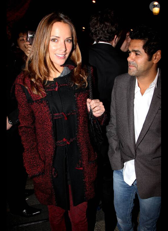 Melissa Theuriau aux côtés de son mari Jamel Debbouze en novembre 2011 à Paris