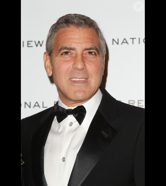 George Clooney à la soirée du National Board of Review Awards à New York, le 10 janvier 2012.