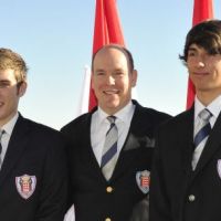 Albert de Monaco présente son équipe pour les Jeux olympiques... de la jeunesse