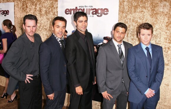 Le casting d'Entourage : Kevin Dillon, Jeremy Piven, Adrian Grenier, Jerry Ferrara et Kevin Connolly