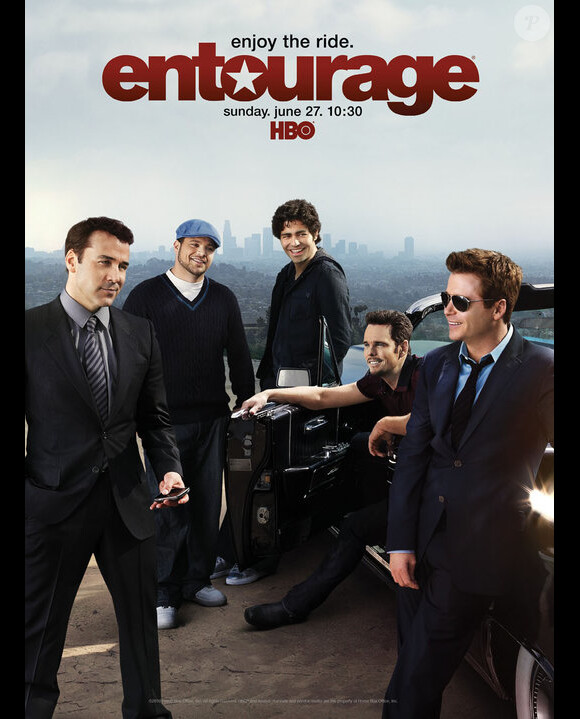 La série Entourage, diffusée sur HBO.