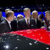 Le prince héritier Philippe de Belgique inaugurait le 11 janvier 2012 le 90e Salon de l'Auto de Bruxelles, à Brussels Expo.