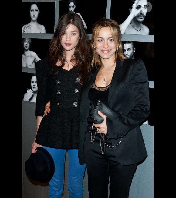Audrey Dana et Astrid Berges-Frisbey à la soirée des révélations, à Paris le 16 janvier 2012.