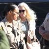 Lindsay Lohan arrive au tribunal à Los Angeles le 17 janvier 2012