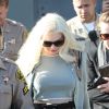 Lindsay Lohan sort le 17 janvier 2012 du tribunal de Los Angeles car la juge a demandé à la voir pour la féliciter quant à ses progrès