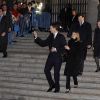 Letizia et Felipe d'Espagne honoraient le 23 janvier 2012 à la cathédrale Santa Maria de la Almudena de Madrid la mémoire de Manuel Fraga Iribarne,  décédé le 15 janvier, en présence notamment de sa veuve, Carmen Fraga, et du Premier ministre Mariano Rajoy, venu avec sa femme.