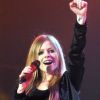 Avril Lavigne le 31 décembre 2011 à Wuhan