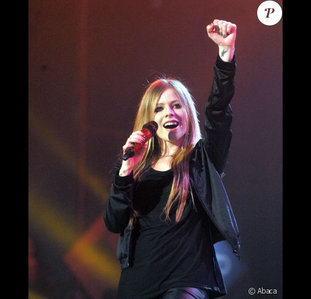Avril Lavigne le 31 décembre 2011 à Wuhan