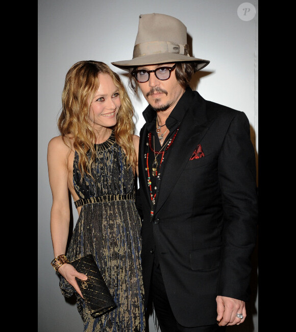 Vanessa Paradis et Johnny Depp, en mai 2010 à Cannes.