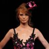 Les créations de la collection de lingerie de Zahia Dehar présentées pendant la Fashion Week printemps-été 2012 au Palais de Chaillot à Paris le 25 janvier 2012
