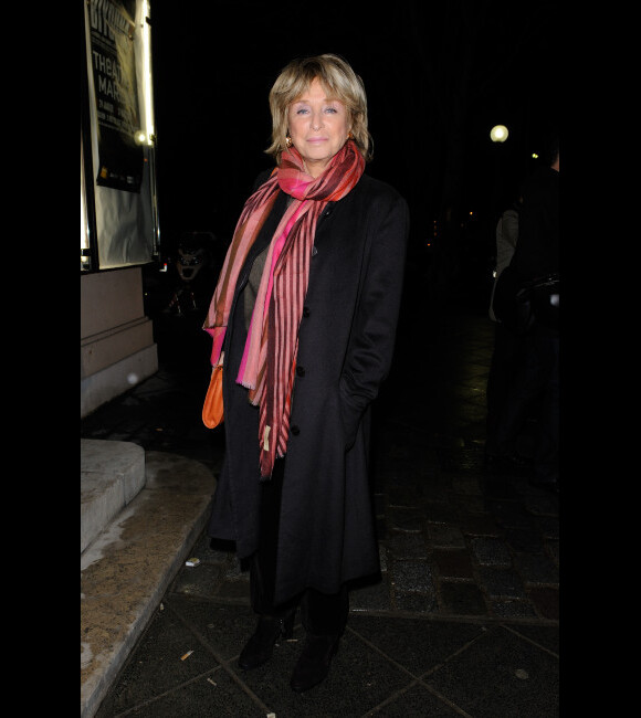 Danièle Thompson lors de la première de Lucide au théâtre Marigny le 25 janvier 2012 à Paris