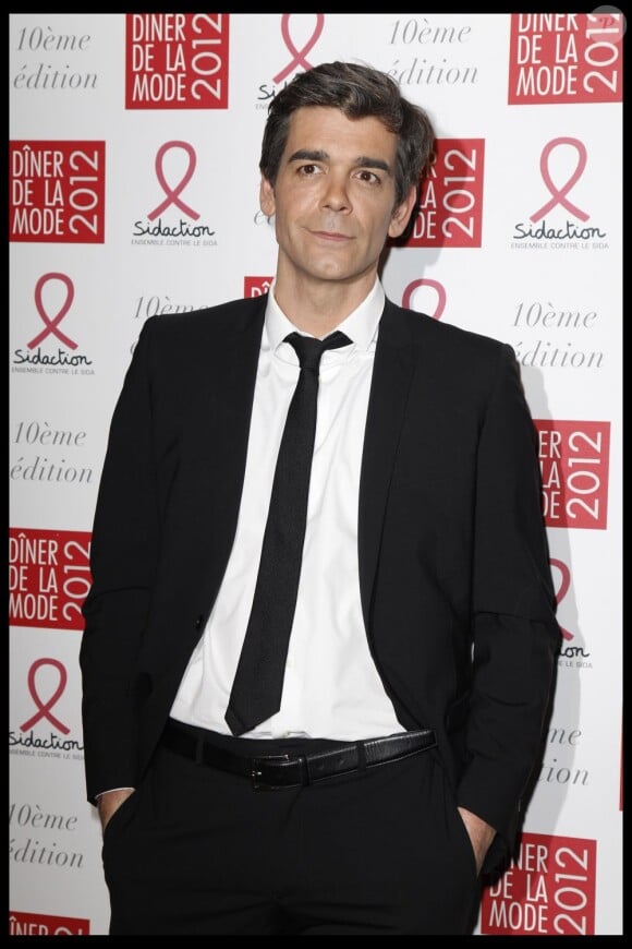 Xavier de Moulins lors du Dîner de la mode pour le Sidaction, le 26 janvier 2012