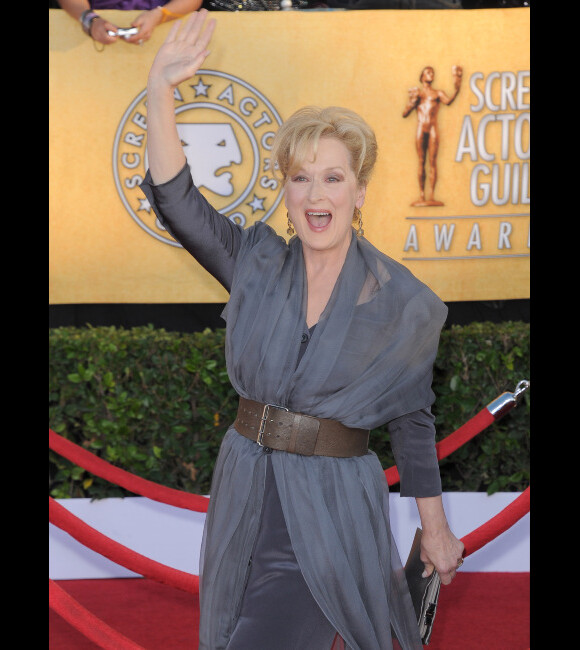 Meryl Streep aux Screen Actors Guild à Los Angeles, le 29 janvier 2012.