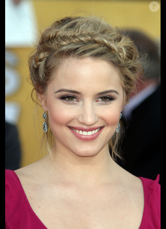 Dianna Agron aux Screen Actors Guild à Los Angeles, le 29 janvier 2012.