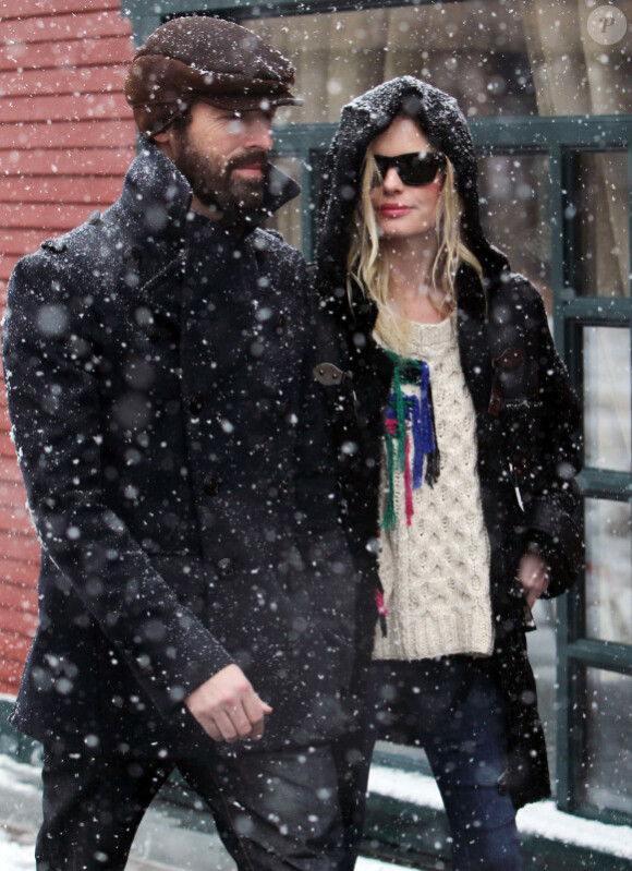 Kate Bosworth et son petit ami au festival de Sundance dans l'Utah, le 21 janvier 2012.