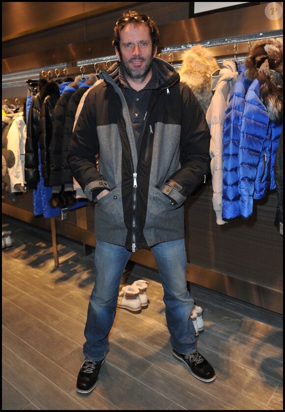 Christian Vadim dans la boutique LOOK à Paris le 1er février 2012